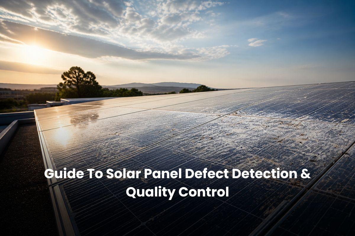 Guide To Solar Panel Defect Detection & Quality Control